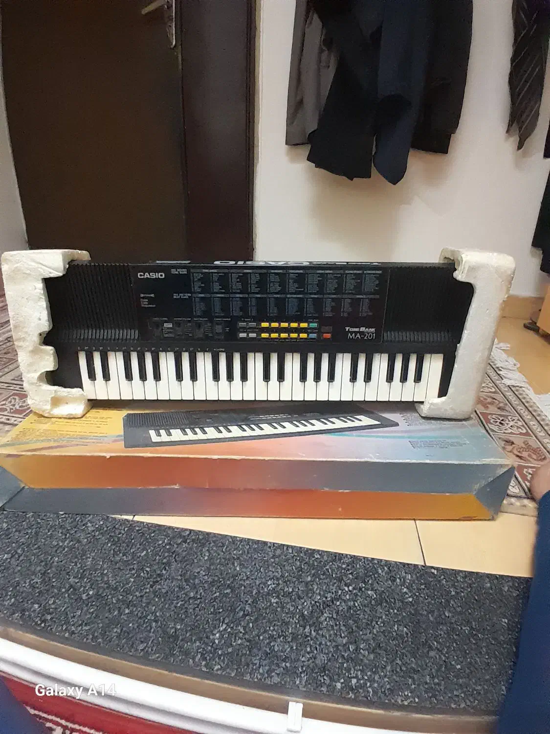 ارگ کاسیو MA201 درحدنوباترانس مربوطه|پیانو، کیبورد، آکاردئون|تبریز, |دیوار