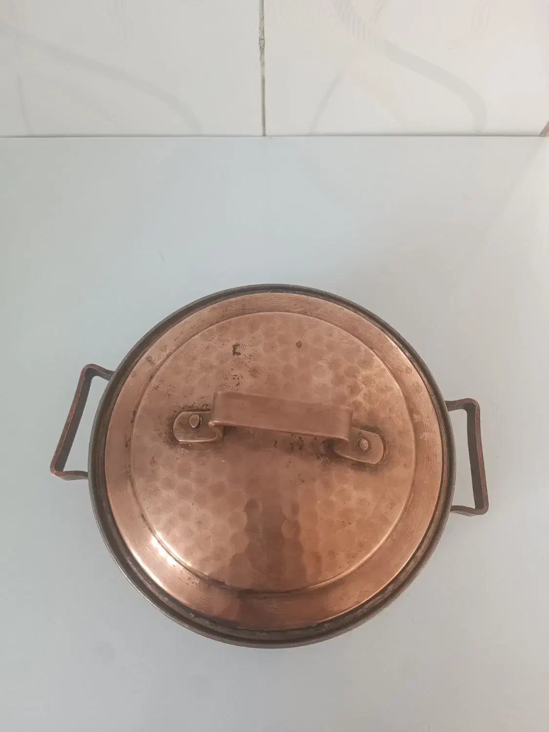 قابلمه مسی|ظروف پخت‌وپز|ایلام, |دیوار