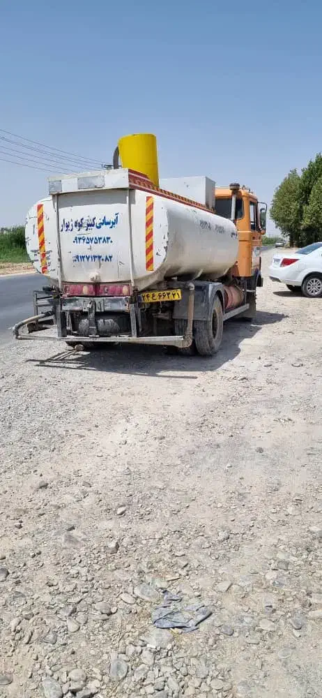 خاور۶۰۸ مدل ۷۷بی رنگ تانکراب|خودرو سنگین|چابهار, |دیوار
