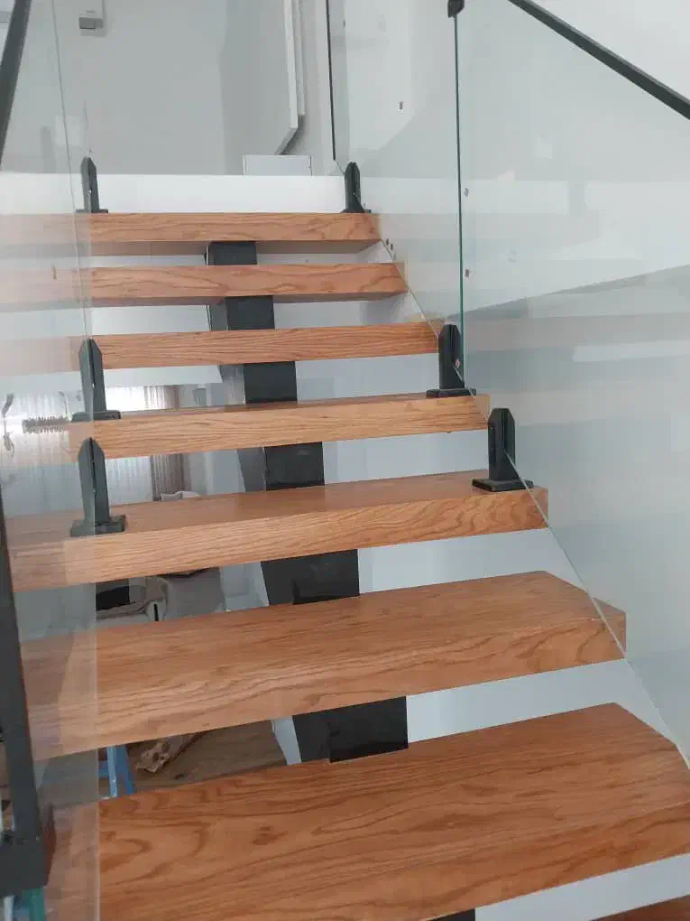 اجرای پله با پلی وود چوب روسی چوب ترمو ترمود|مصالح و تجهیزات ساختمان|چمستان, |دیوار