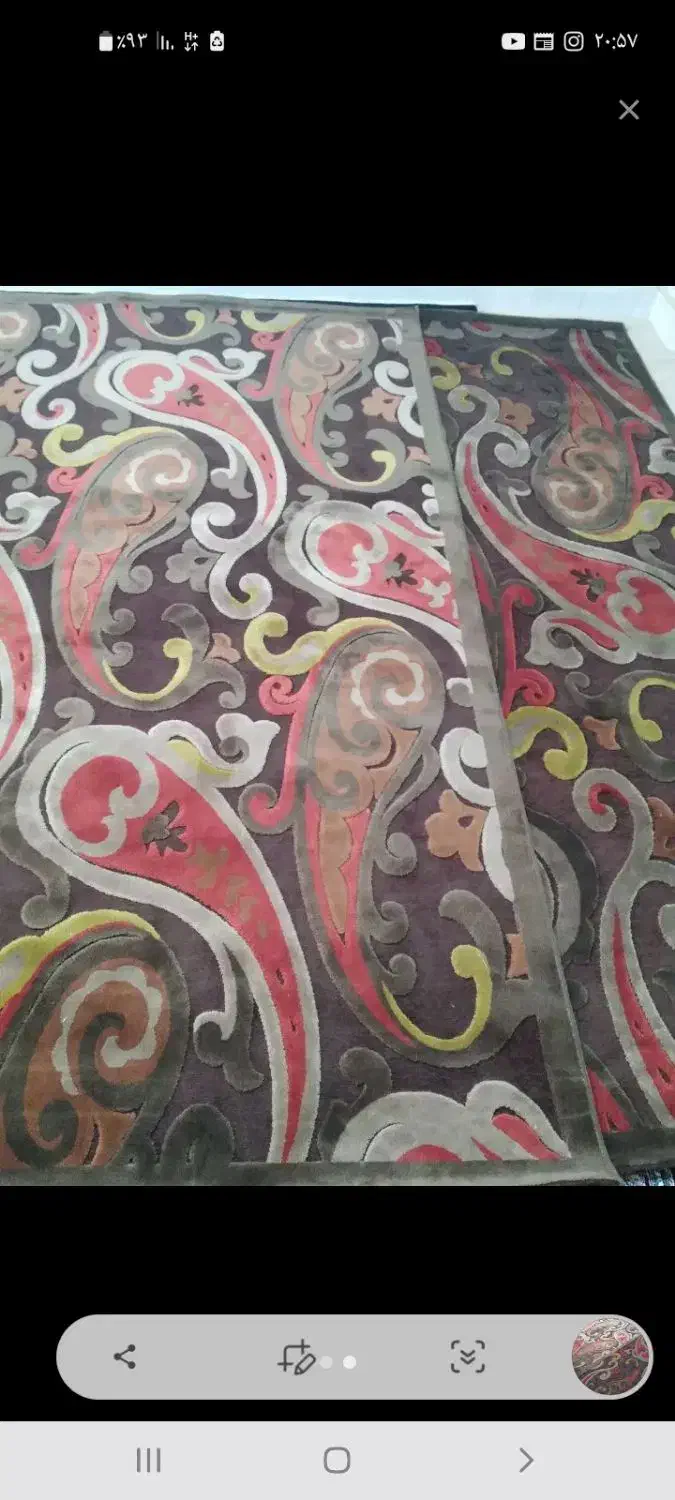 گلیم فرش|گلیم، جاجیم، گبه|خمین, |دیوار