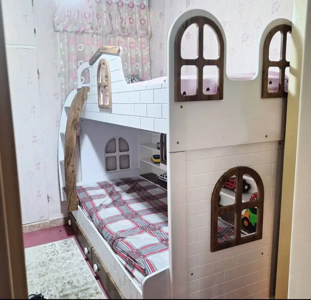 تخت دو طبقه|تخت و سرویس خواب|پردیس, فاز ۲|دیوار