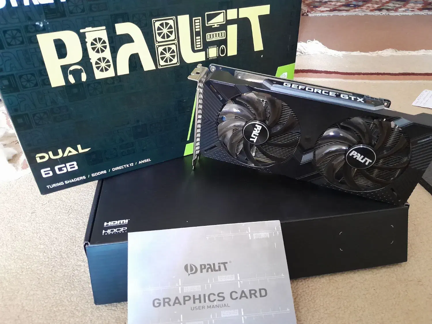 کارت گرافیک GTX 1660 TI|قطعات و لوازم جانبی رایانه|اراک, |دیوار