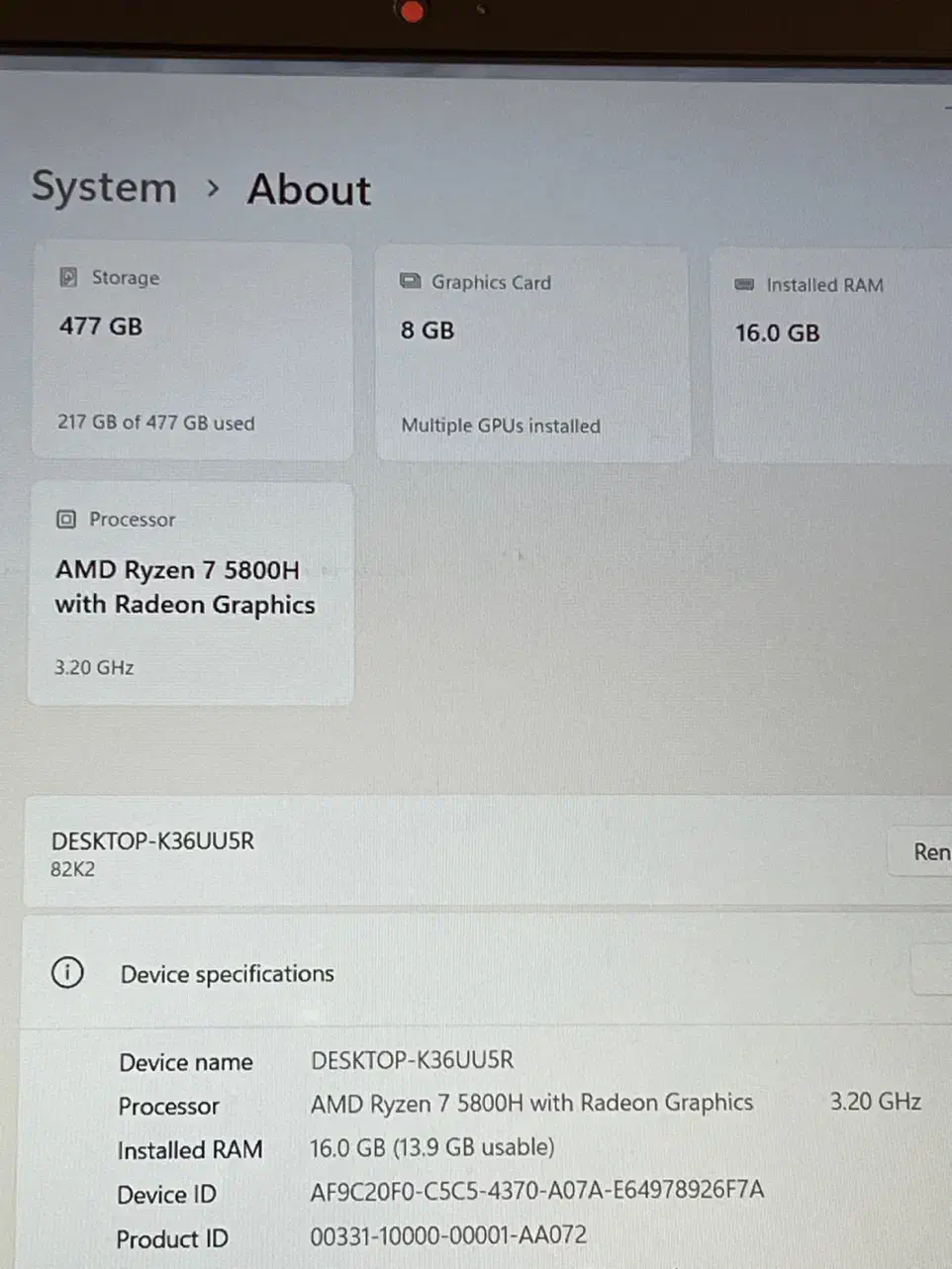 گیمینگ RTX 3060 بسیار قوی|رایانه همراه|اصفهان, سرچشمه|دیوار