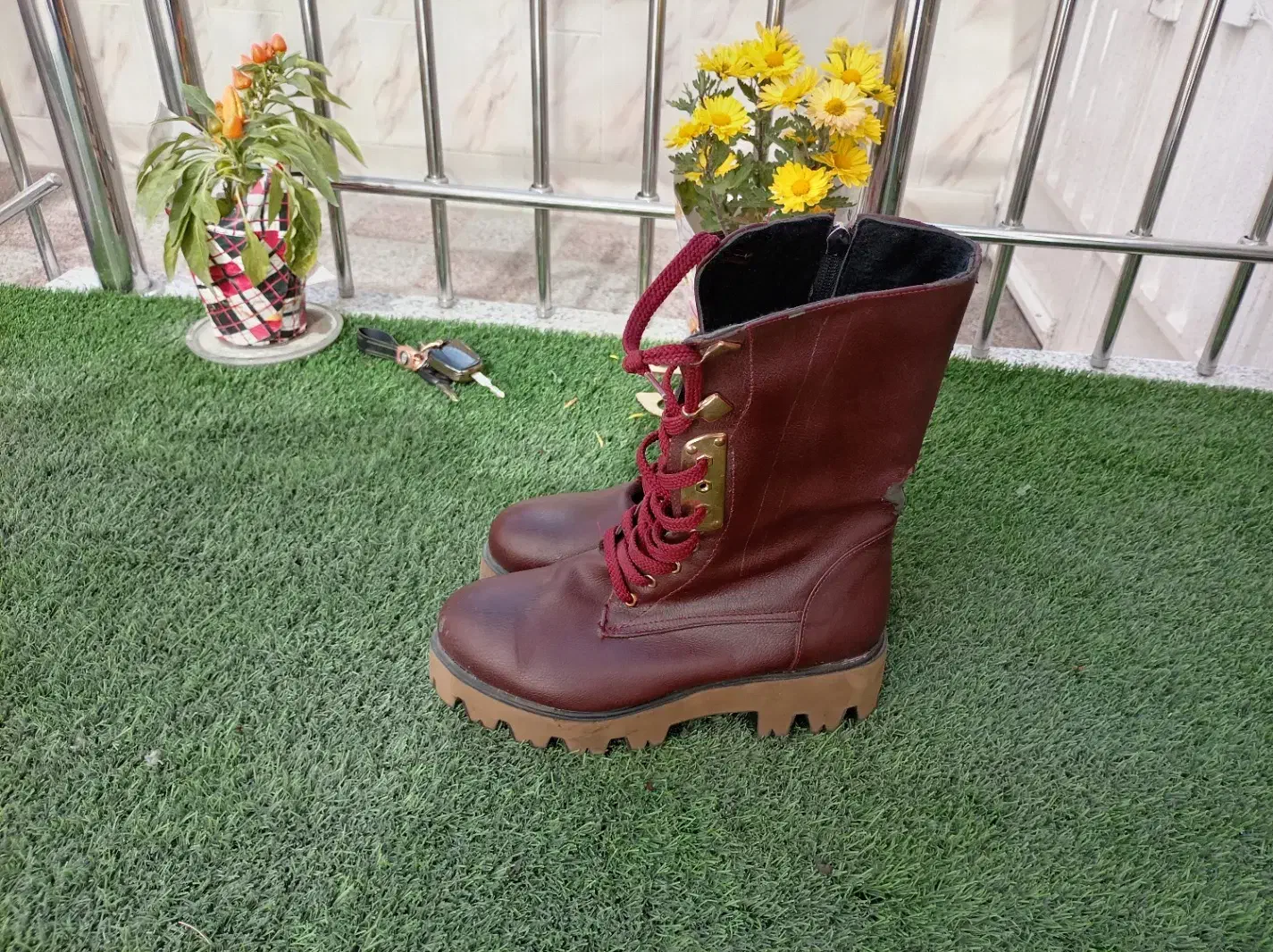 بوت زنانه سایز ۳۹|کیف، کفش، کمربند|نجف‌آباد, گلدشت|دیوار