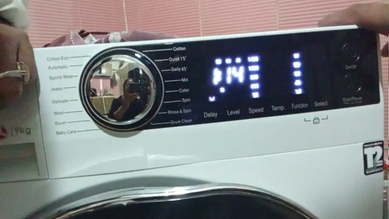 ماشین لباسشویی خشک کن 9کیلویی|ماشین لباسشویی و خشککن لباس|تربتحیدریه, بالا ولایت|دیوار