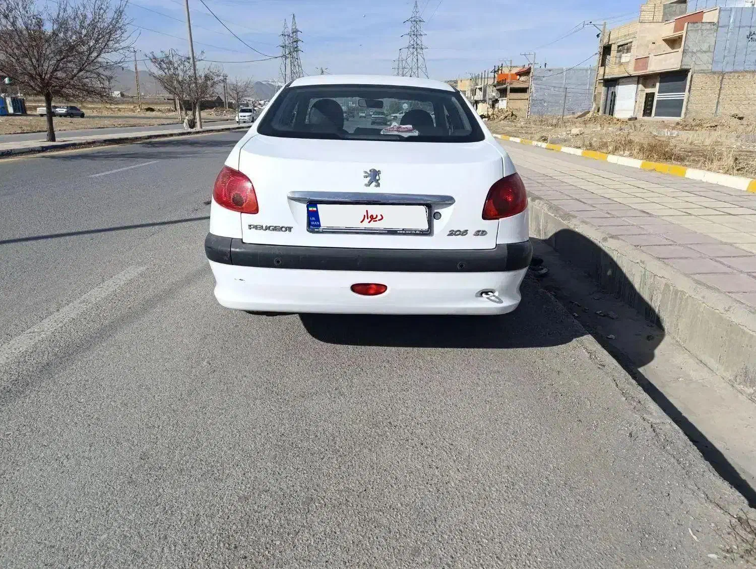 206sd v8|خودرو سواری و وانت|دورود, |دیوار