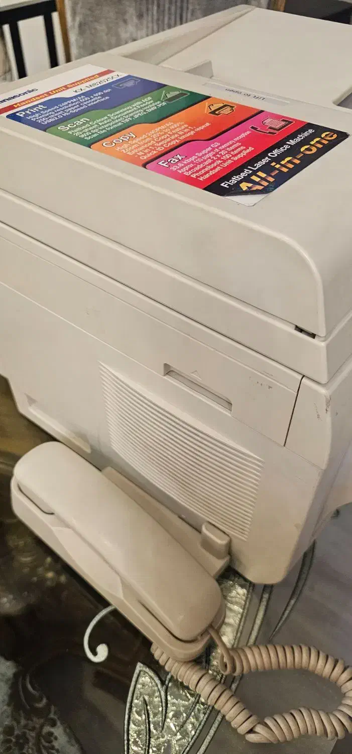 پرینتر چندکاره پاناسونیک ۴کاره|پرینتر، اسکنر، کپی، فکس|تهران, محمودیه|دیوار