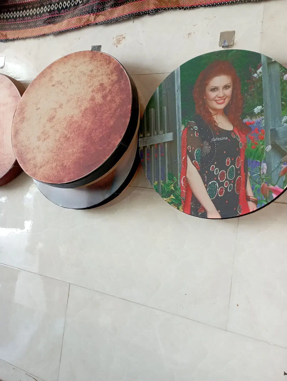 دف و دایره|سازهای سنتی|شیروان (خراسان), |دیوار