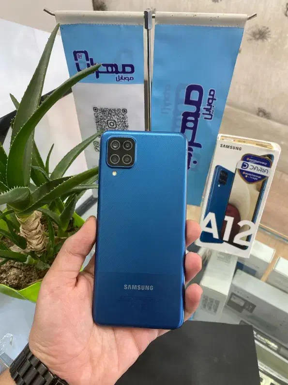 سامسونگ Galaxy A12 با حافظه ۱۲۸ گیگابایت|موبایل|پاکدشت, پاکدشت (مامازند)|دیوار