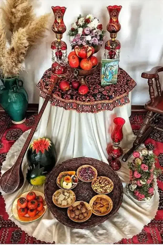 حراج میز خاطره شب یلدا|مبلمان خانگی و میز عسلی|بجنورد, |دیوار