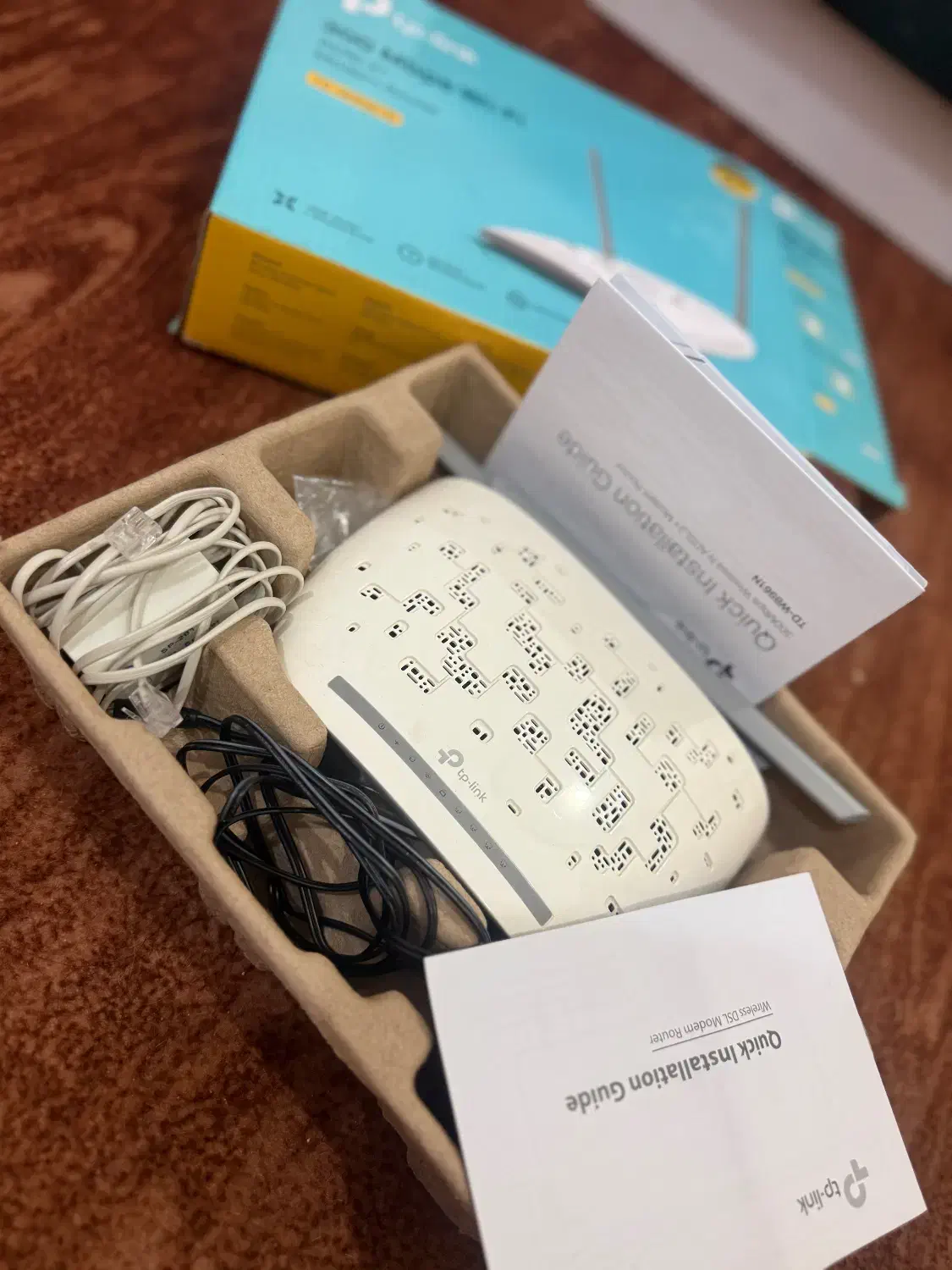 مودم + روتر ADSL2+|مودم و تجهیزات شبکه|نظرآباد, نظرآباد|دیوار