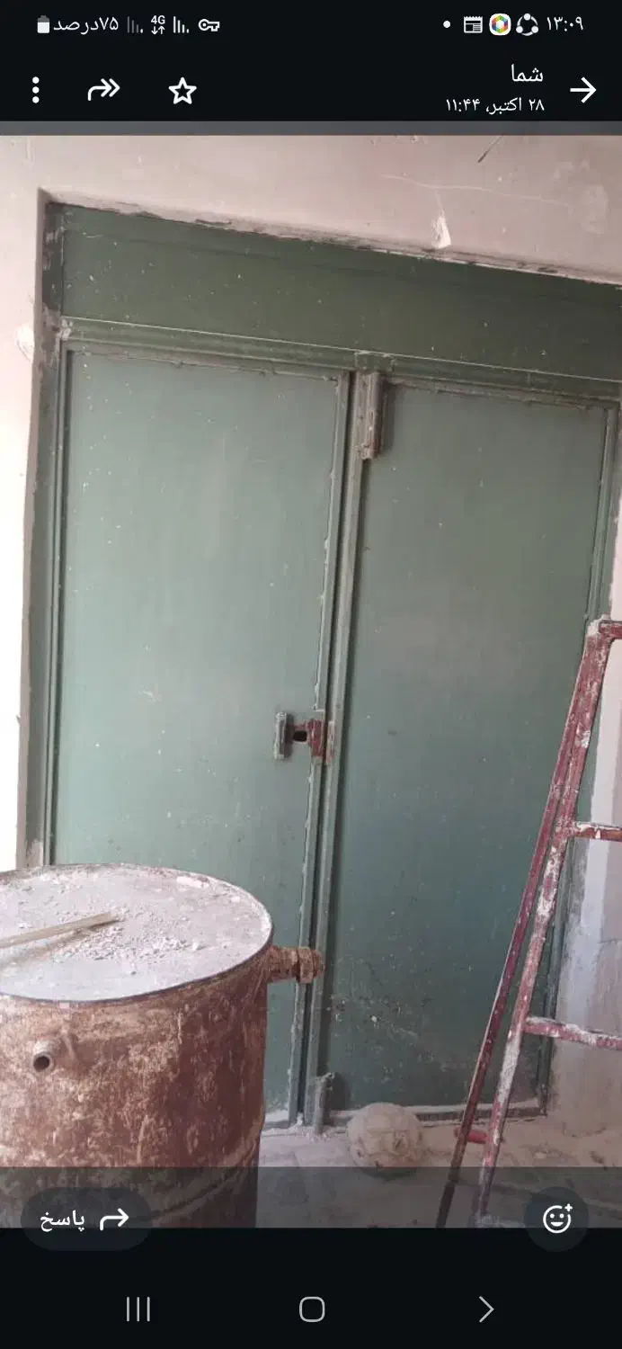 درب اهنی|مصالح و تجهیزات ساختمان|خورموج, |دیوار