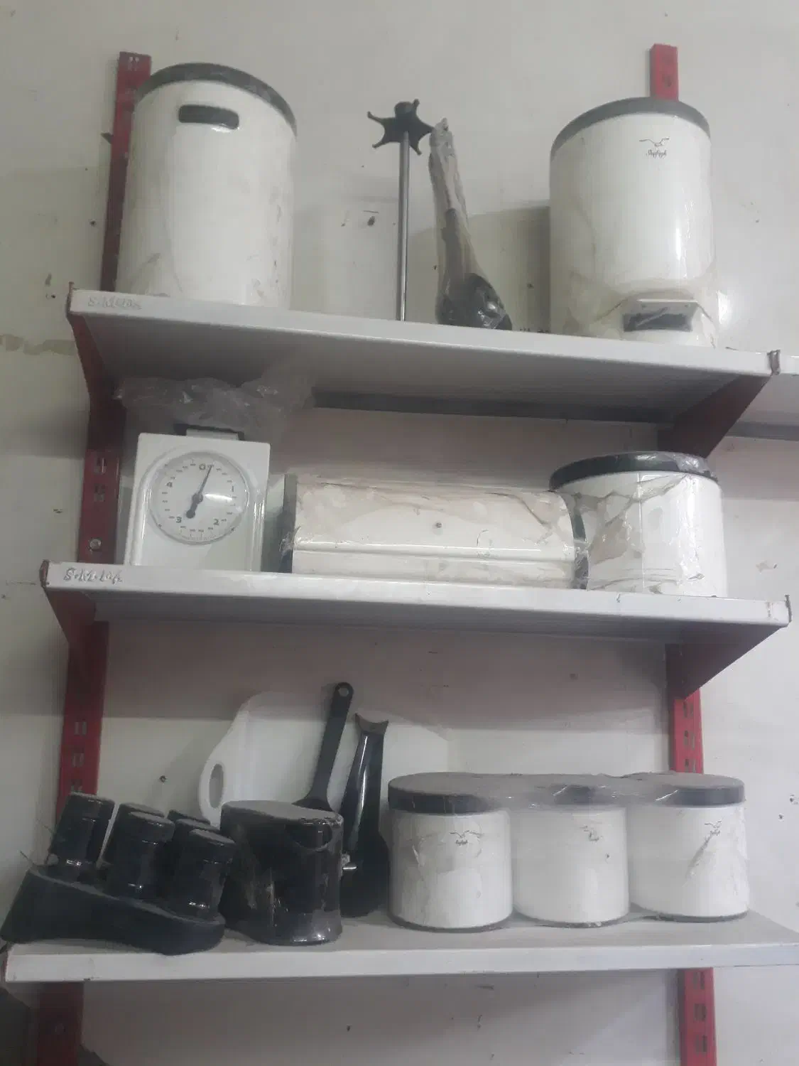 سرویس ۲۹پارچ استیل مارک شفق|ظروف سرو و پذیرایی|فیروزآباد (فارس), |دیوار