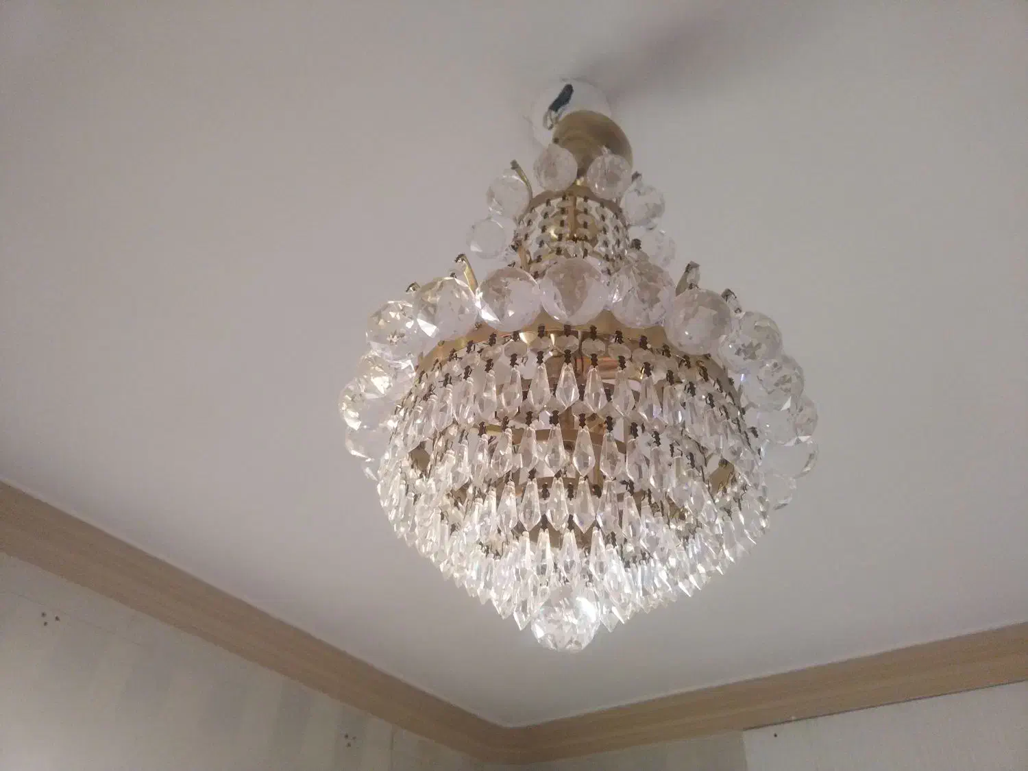 3 عدد لوستر با 1 دیوارکوب|لوستر و چراغ آویز|گرگان, |دیوار