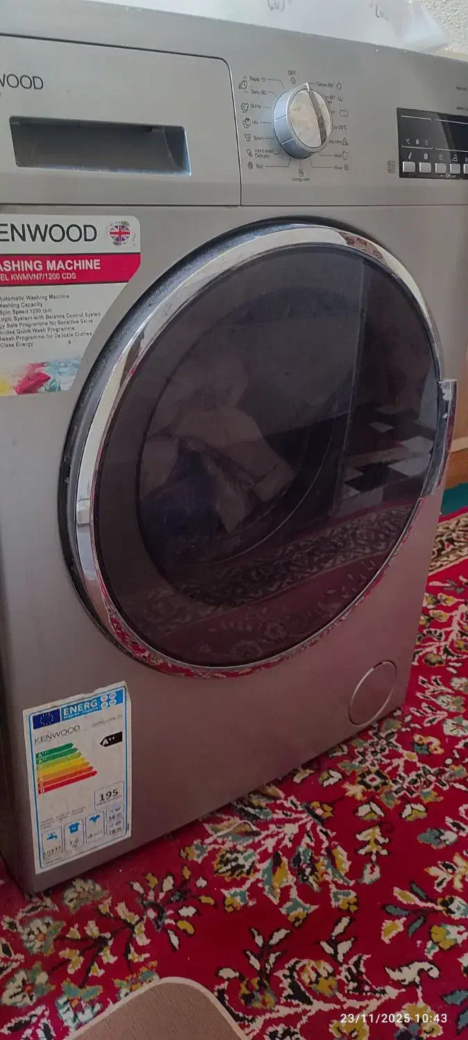 ماشین لباشوئی کنوود|ماشین لباسشویی و خشککن لباس|رودبنه, |دیوار