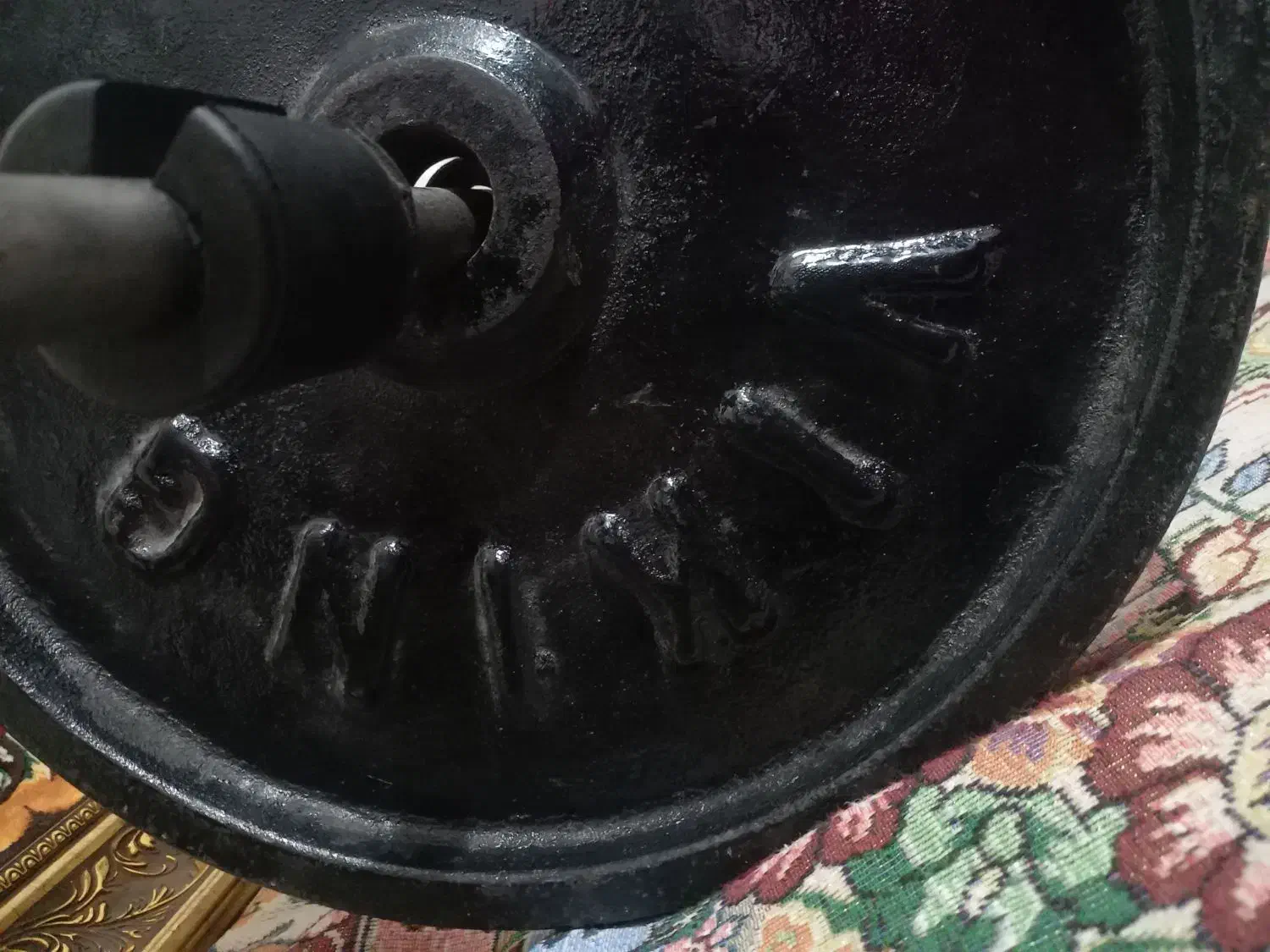 هالتر ۴۰ کیلویی هر صفحه ۲۰ کیلو|تجهیزات ورزشی|هشتگرد, هشتگرد قدیم|دیوار