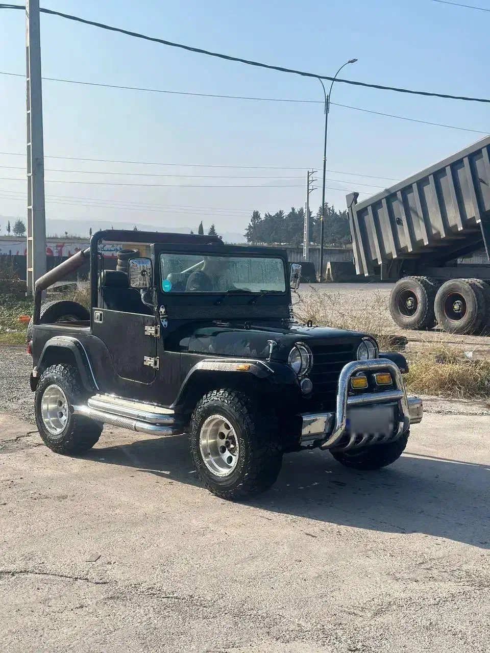 جیپ کا ام مدل ۱۹۸۲ پلاک ملی|خودرو کلاسیک|چمستان, |دیوار