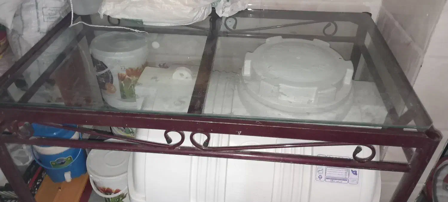 میز غذا خوری آهنی|میز و صندلی غذاخوری|سنقر, |دیوار