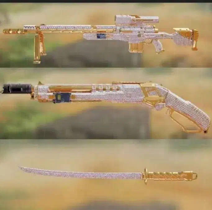 دایموند کردن گان های کالاف|کنسول، بازی ویدئویی و آنلاین|کرمان, |دیوار