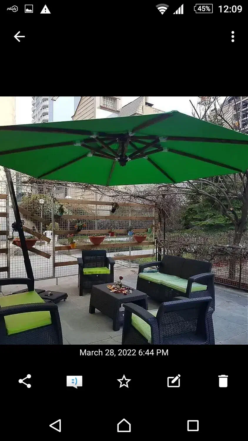 فلاورباکس فلزی یک متری|مصالح و تجهیزات ساختمان|پاکدشت, پاکدشت (مامازند)|دیوار