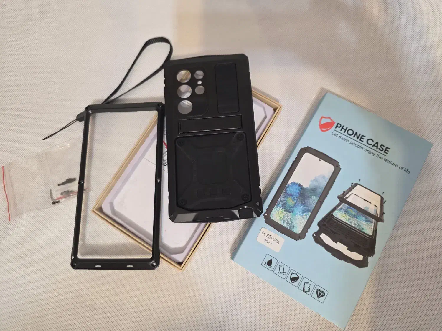 قاب ضد آب و ضد ضربه سامسونگ s24 ultra|لوازم جانبی موبایل و تبلت|تبریز, |دیوار