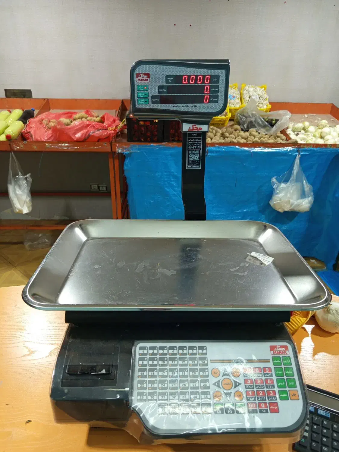 ترازو محک فاکتور دار و وصل شدن ب دستگاه پوز|فروشگاه و مغازه|ساوه, |دیوار