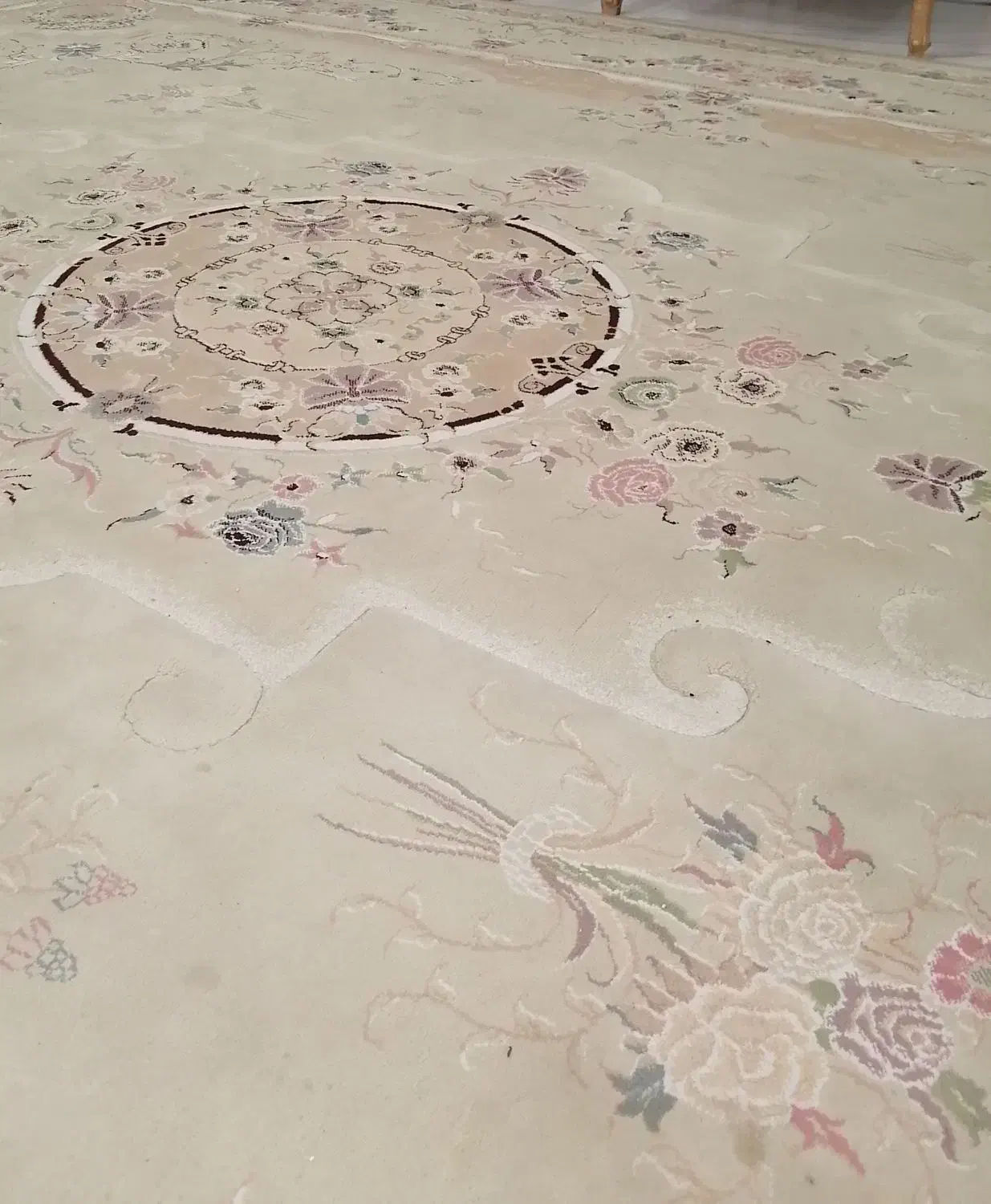 فرش 12 متری کرم|فرش|تاکستان, |دیوار