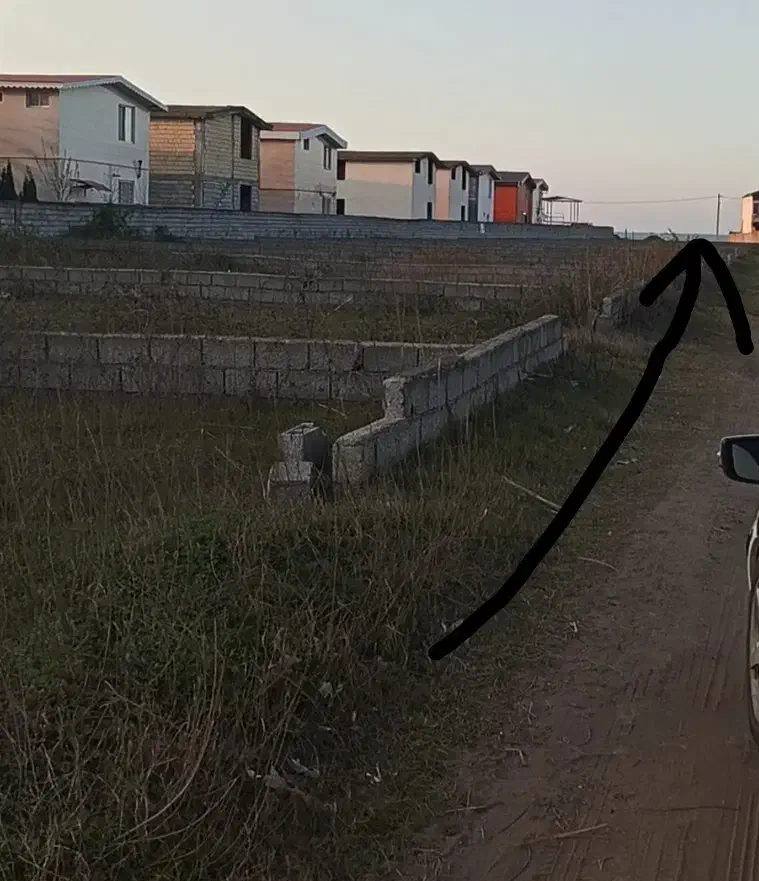 زمین ۲۱۵ مترساحلی بردوم دریا|فروش زمین و ملک کلنگی|کیاشهر, |دیوار