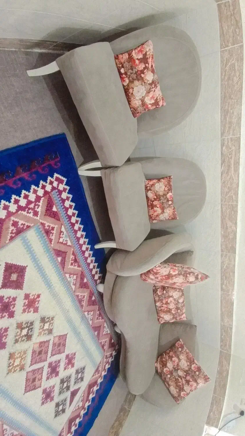 مبل ۸نفره ترک|مبلمان خانگی و میز عسلی|اهواز, منبع اب|دیوار