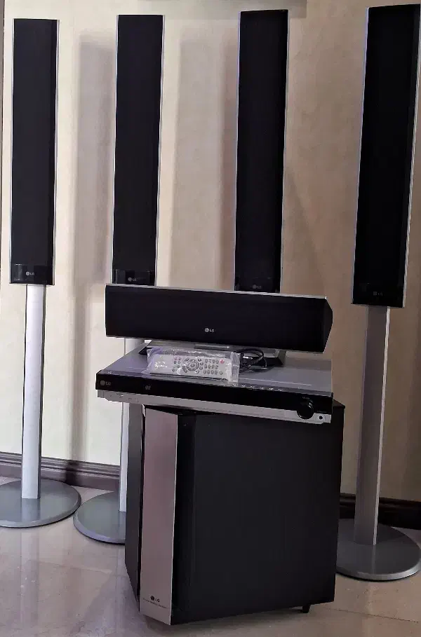 سینمای خانگی ال جی ۶ تکه|سیستم صوتی خانگی|تهران, شهرک نفت|دیوار