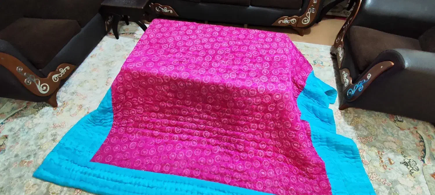 سه عدد لحاف کرسی ابعاد 175×215 پنبه|رختخواب، بالش، پتو|بروجن, |دیوار