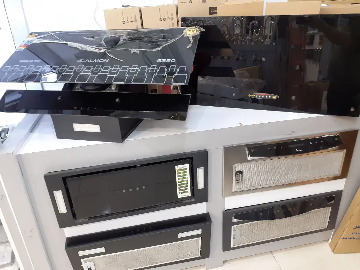 سینک جامایع دار هود گازرومیزی شیرآلات برندziro41|مصالح و تجهیزات ساختمان|مشهد, پنجتن|دیوار