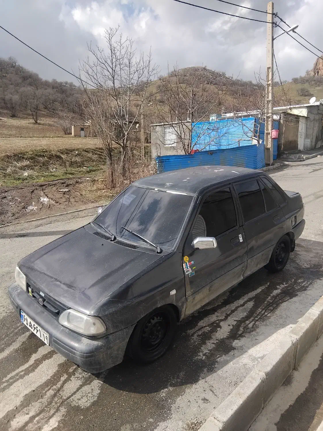 پراید مشکی|خودرو سواری و وانت|مریوان, |دیوار