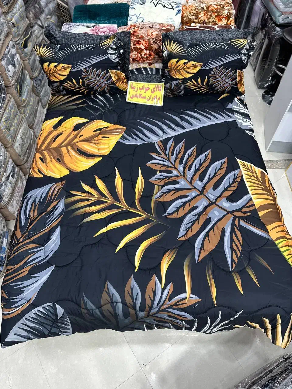 لحاف و روتختی دونفره فانتزی 3Dزیبا|سرویس روتختی|مشهد, پایین خیابان|دیوار