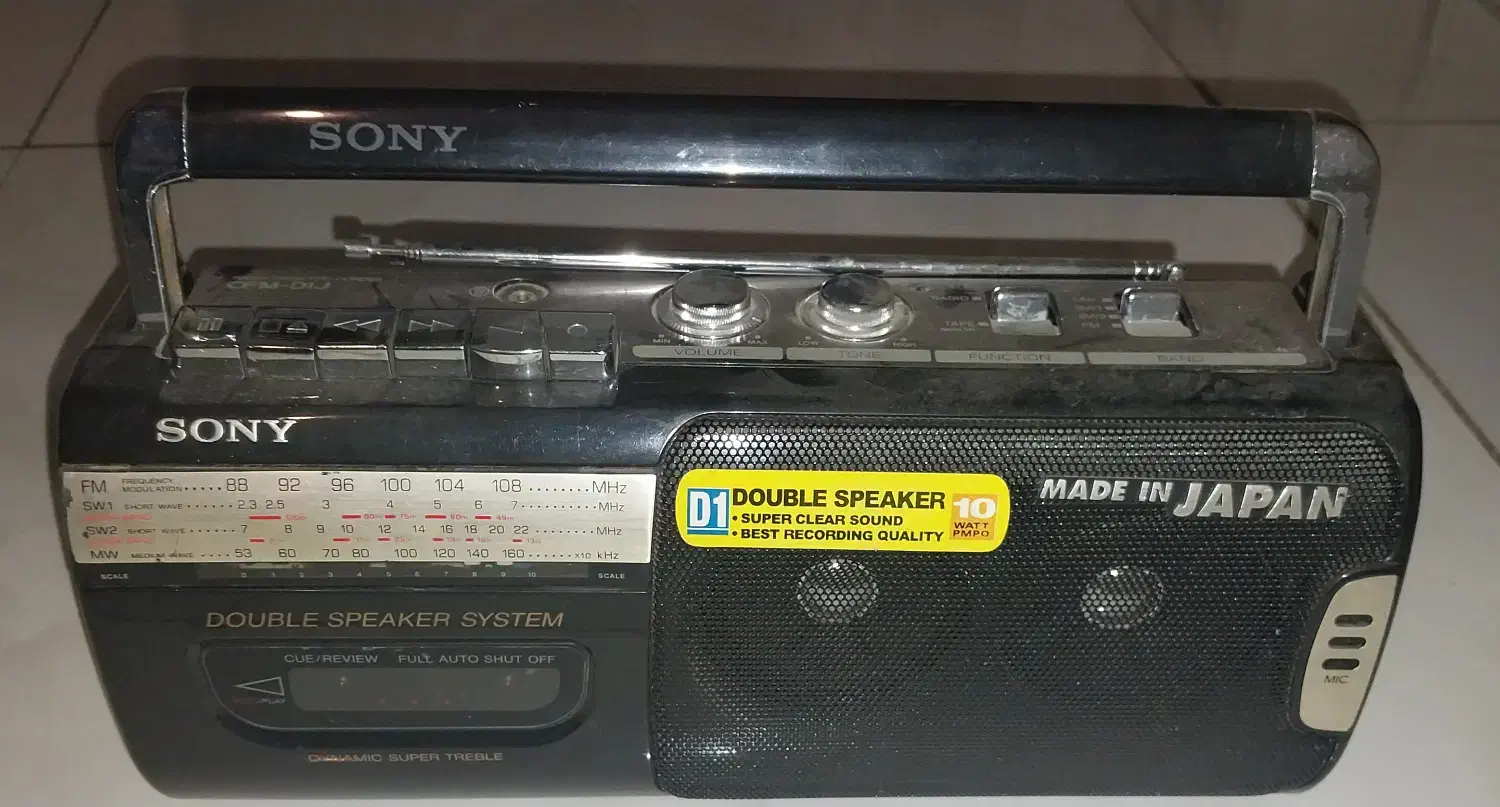 رادیو ضبط کاستی سونی|سیستم صوتی خانگی|کرج, کرج نو|دیوار