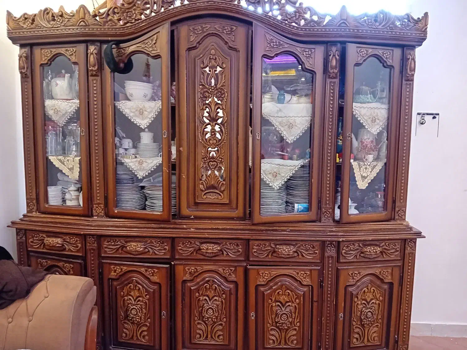 ویترین تمیز|بوفه، ویترین، کنسول|خوانسار, |دیوار