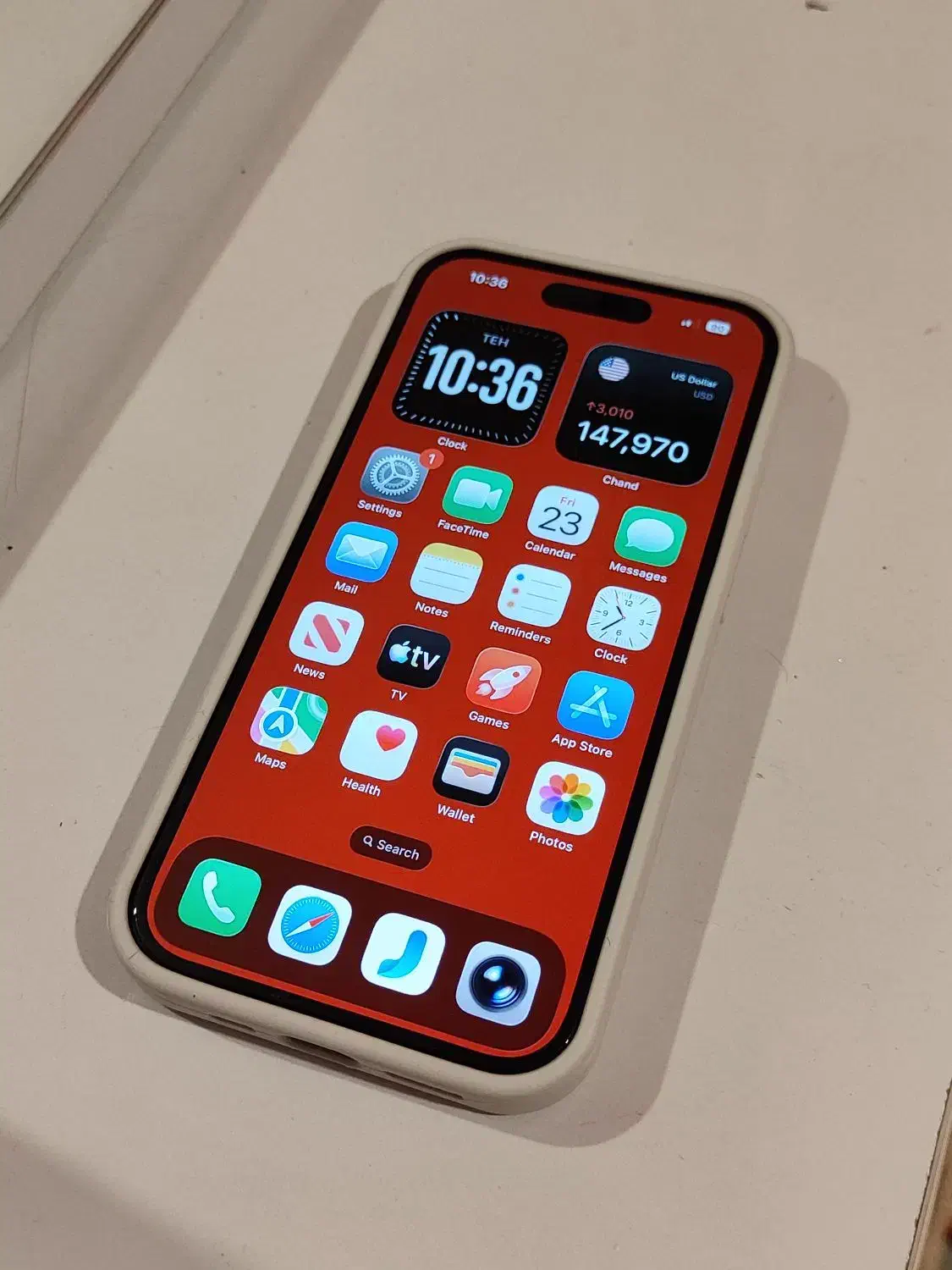 ایفون ۱۵ پرو 256 zaa|موبایل|تهران, آذری|دیوار