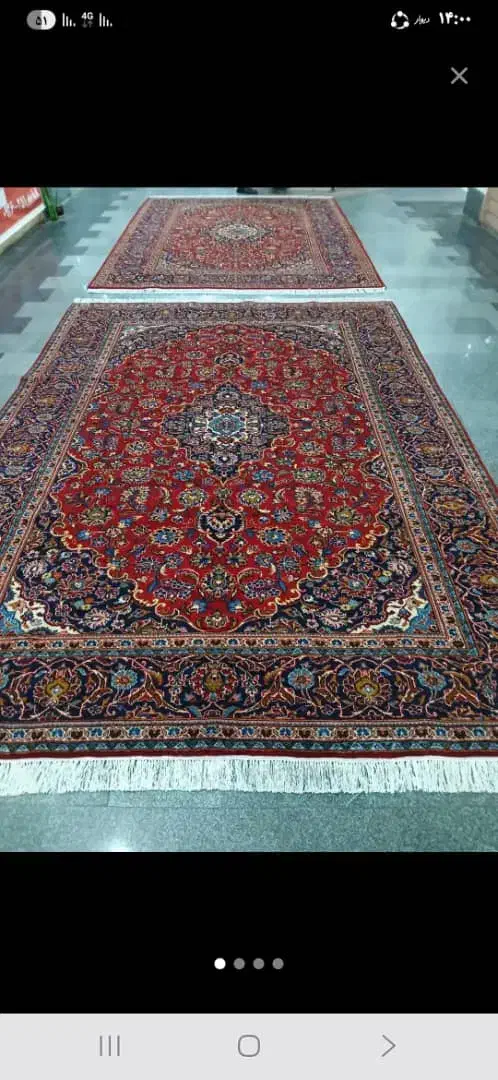 دوتخته ۹ متری جفت دستبافت اردکان|فرش|همدان, |دیوار