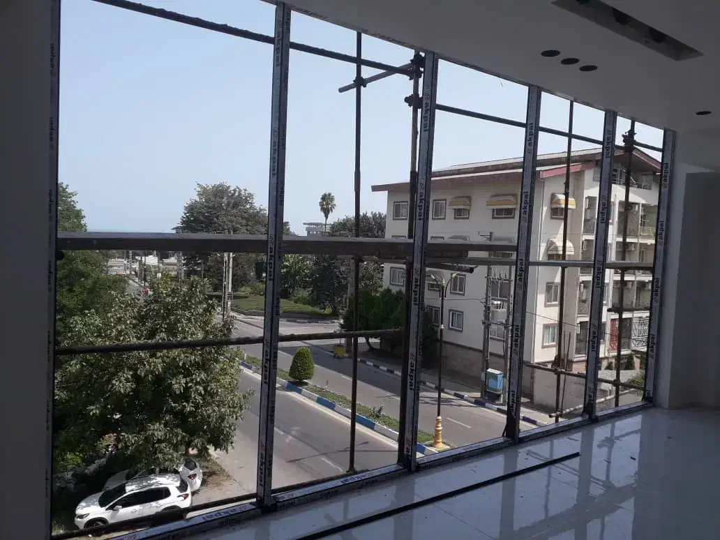 نصب و اجرای نماهای خشک کرتین وال و پنجره|مصالح و تجهیزات ساختمان|تهران, استاد معین|دیوار