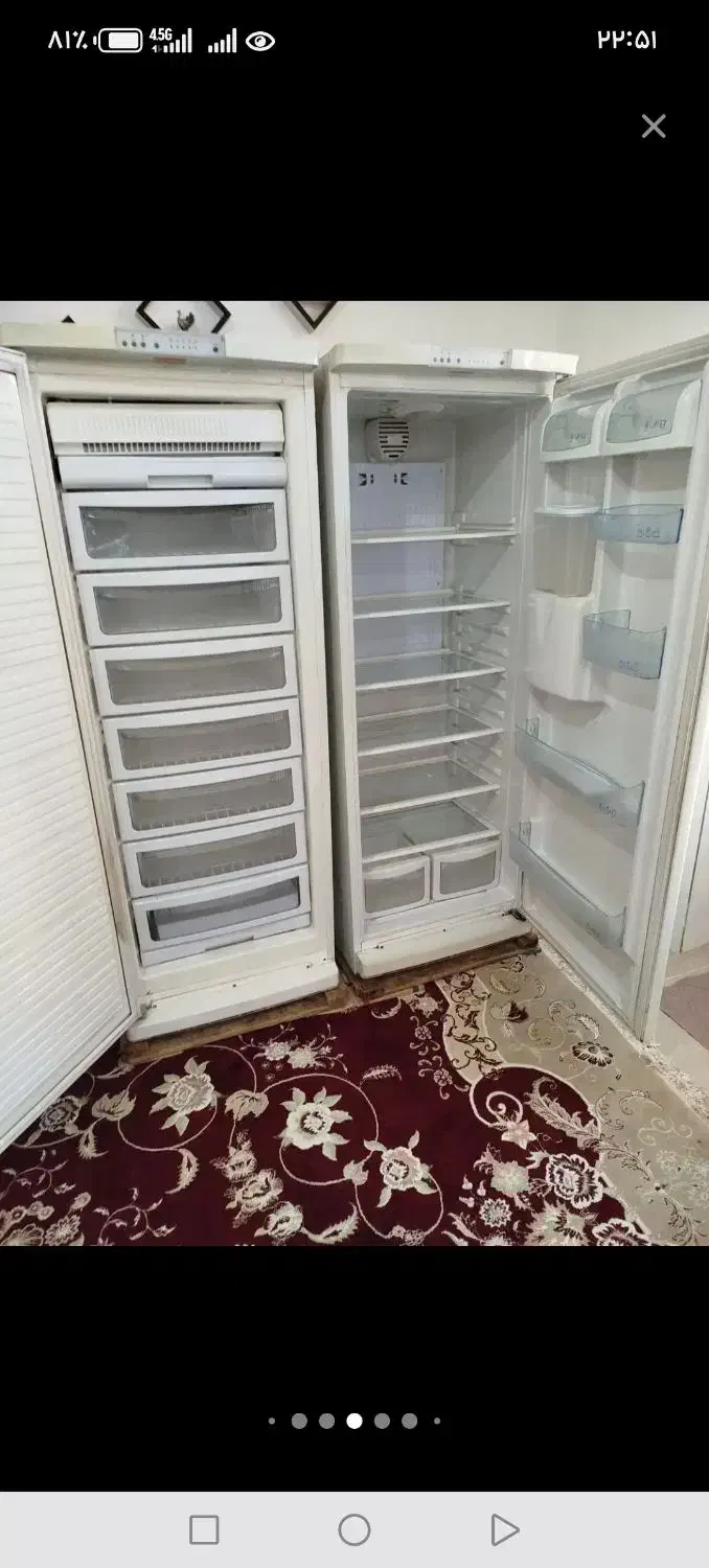 یخچال و فریزر دوقلو یخساران بدون برفک|یخچال و فریزر|جوانرود, |دیوار