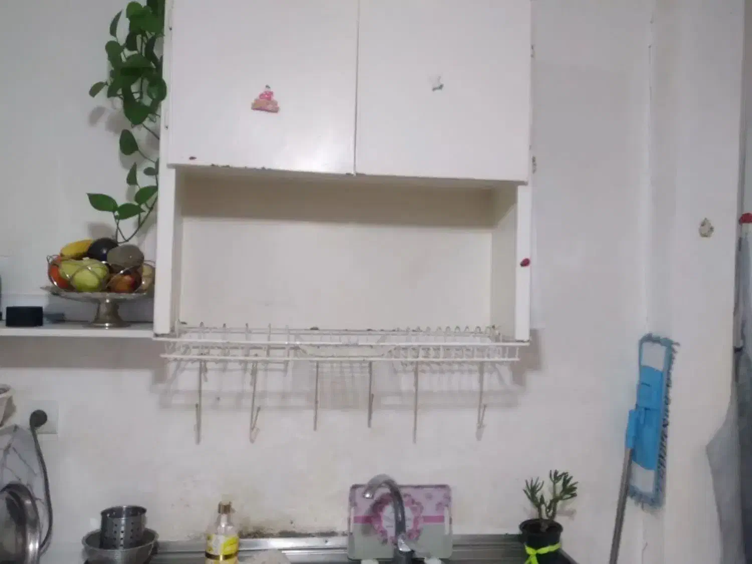 کابینت فلزی|آب‌چکان و نظم‌دهنده ظروف|کرج, گلستان|دیوار