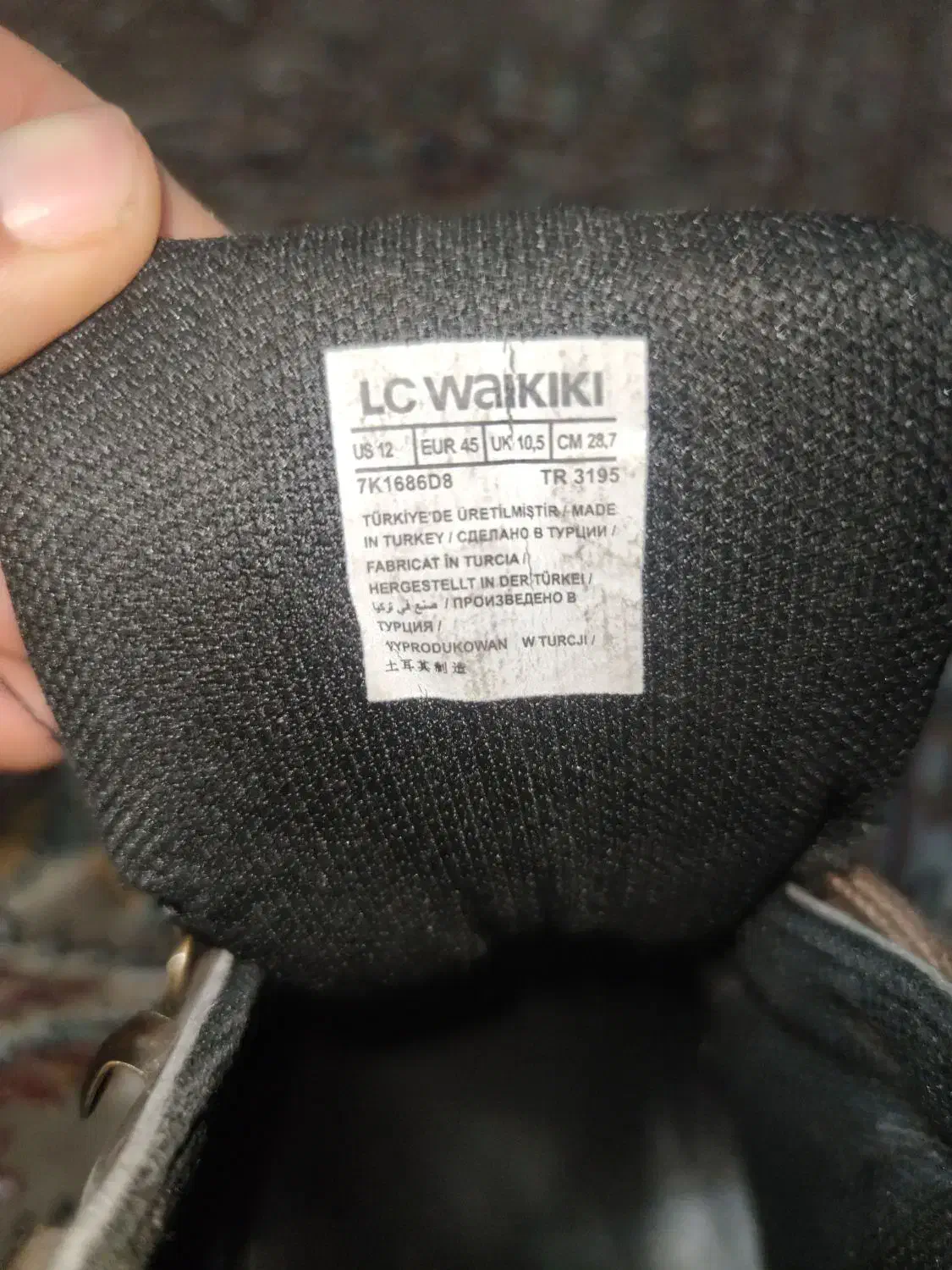 بوت مردانه LC Waikiki سایز 45|کیف، کفش، کمربند|شیراز, پودنک|دیوار