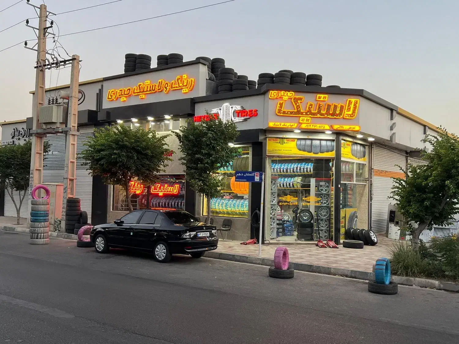 لاستیک دست دوم سالم بصورت سبدی (همکاری)|قطعات یدکی و لوازم جانبی|کرج, مجتمع صنفی صنعتی|دیوار