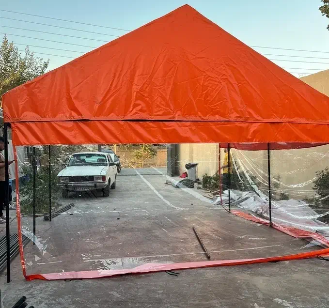 الاچیق 24متری سایبان با کاور برزنتی|کوهنوردی و کمپینگ|تهران, آبشار تهران (دریاچه)|دیوار