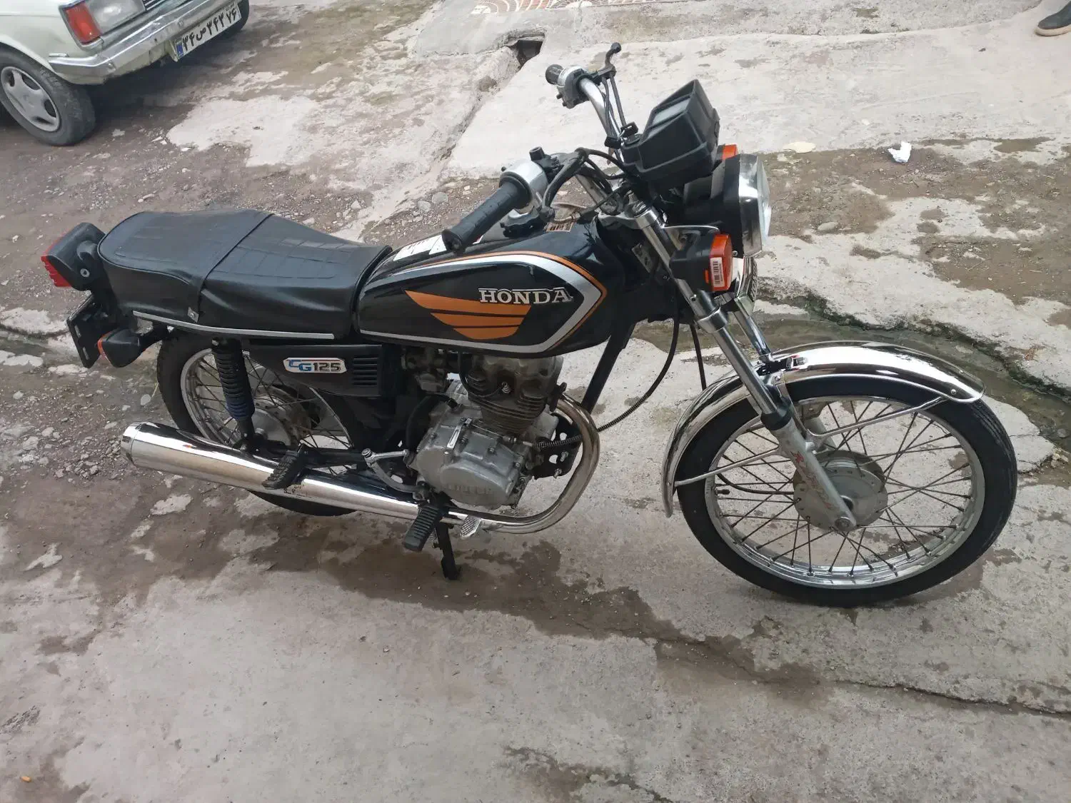 موتور هوندا ۱۲۵|موتورسیکلت|لنگرود, |دیوار