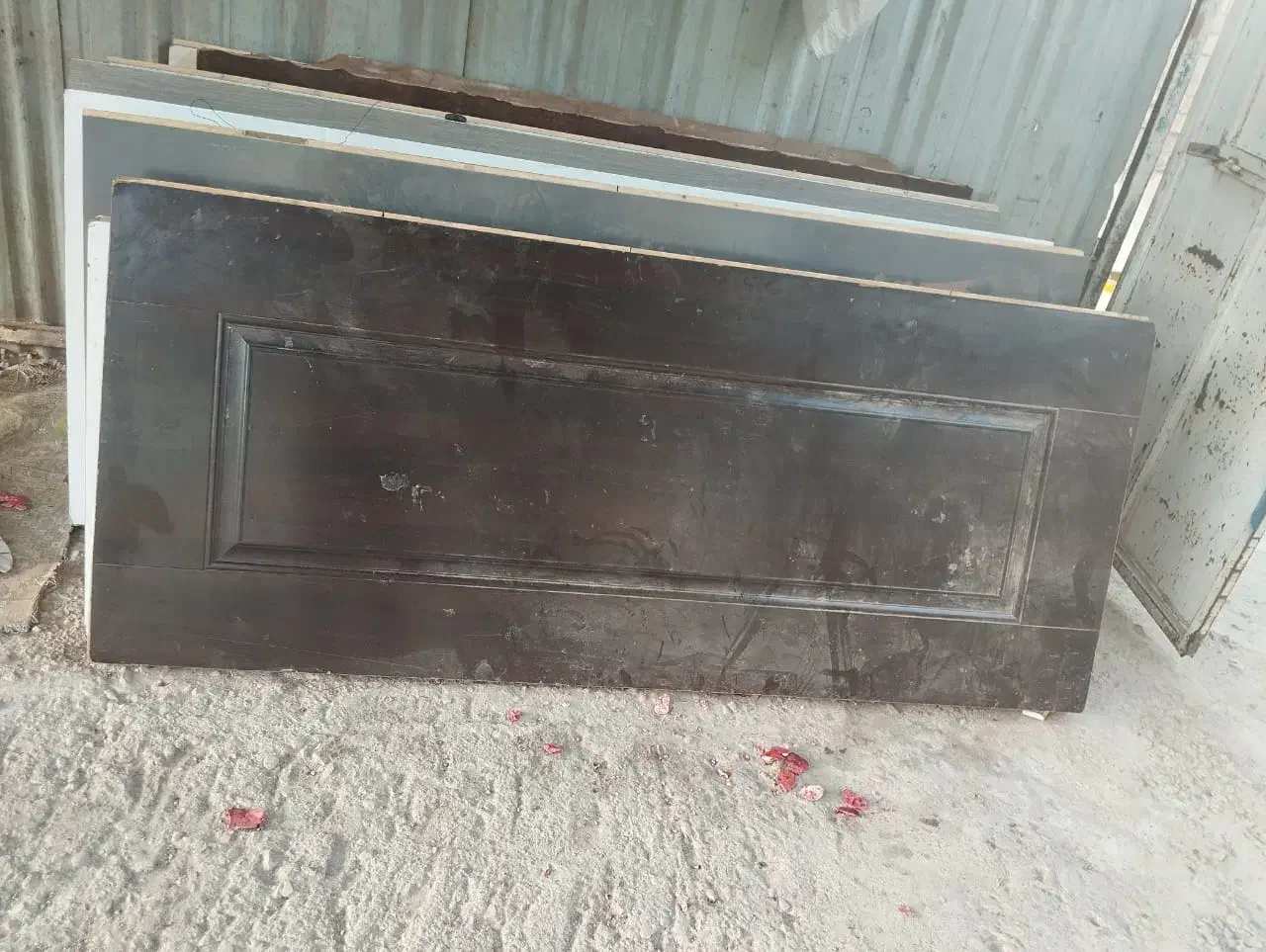 درب چوبی برای کنار قالب تیرچه بلوک|مصالح و تجهیزات ساختمان|شیراز, کیان آباد|دیوار