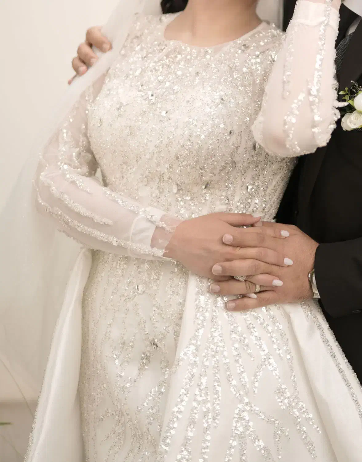 لباس عروس سایز ۳۸.۴۰|لباس|ورامین, ورامین|دیوار