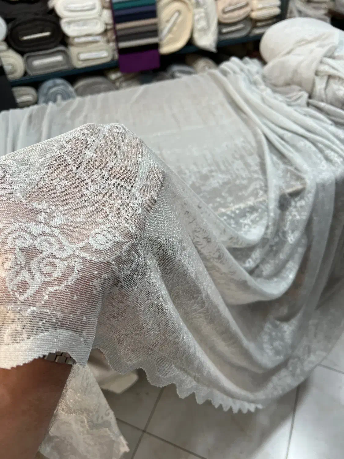 پارچه پرده|پرده، رانر، رومیزی|تهران, سنگلج (شاپور)|دیوار