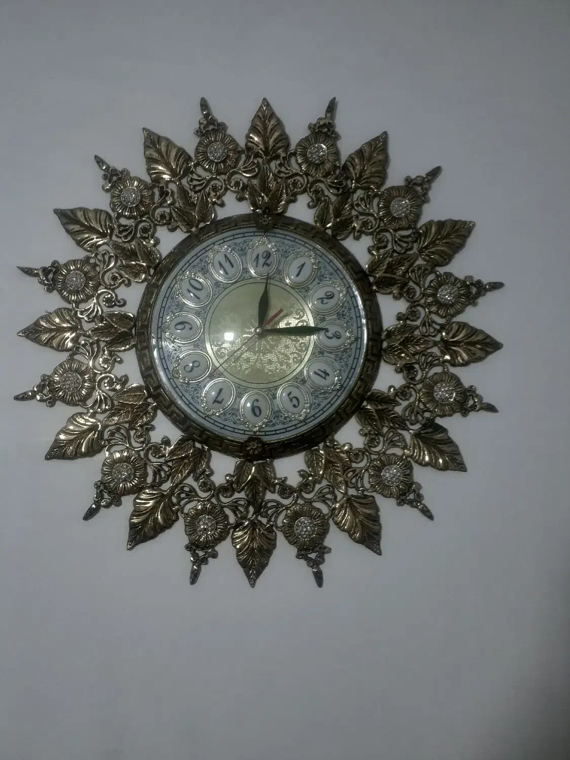 ساعت دیوارکوب تلفن برنز|ساعت دیواری و تزئینی|همدان, |دیوار